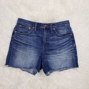 Hi-Rise Cut-off Madewell Shorts